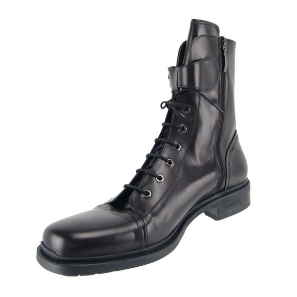 $950 AUTHENTIC CESARE PACIOTTI COMBAT FASHION BOOTS US ITALIAN MENS SHOES main image 11
